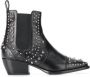 Philipp Plein Lage cowboylaarzen Zwart - Thumbnail 1