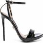 Philipp Plein Lakleren sandalen Zwart - Thumbnail 1