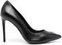 Philipp Plein Pumps met logoplakkaat Zwart - Thumbnail 1