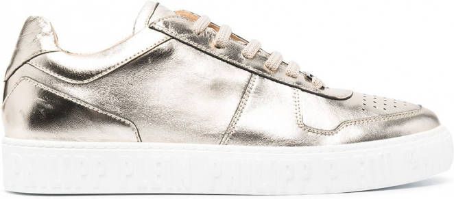 Philipp Plein Metallic sneakers Goud - Schoenen.nl