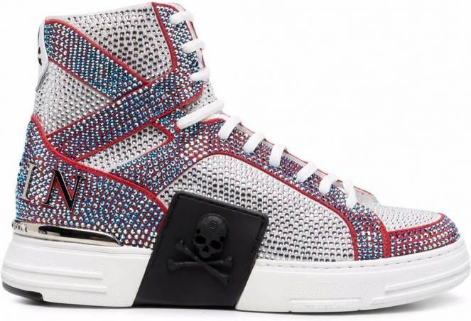 Philipp Plein Money high-top sneakers Wit