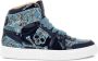Philipp Plein Paisley high-top sneakers Blauw - Thumbnail 1