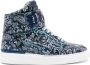 Philipp Plein Sneakers met paisley-print Blauw - Thumbnail 1