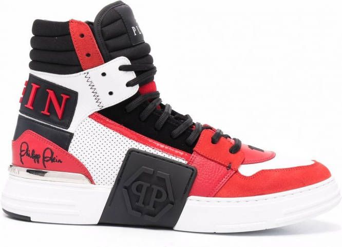 Philipp Plein Phantom sneakers Rood - Schoenen.nl