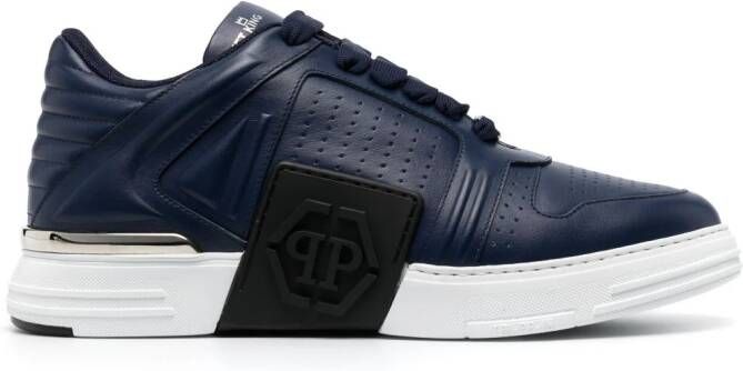 Philipp Plein Phantom low-top sneakers Blauw