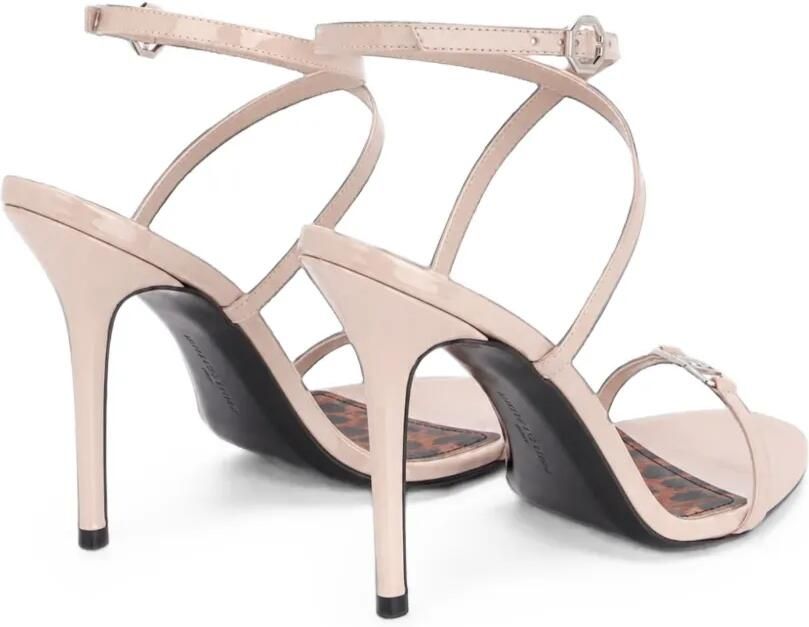 Philipp Plein 11 lakleren sandalen met hoge hak Beige - Foto 5