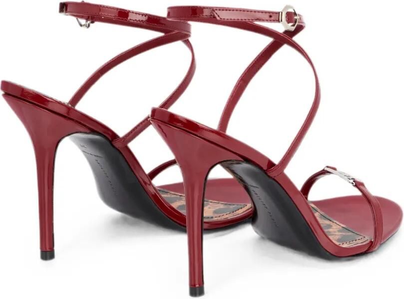 Philipp Plein 11 lakleren sandalen met hoge hak Rood - Foto 4