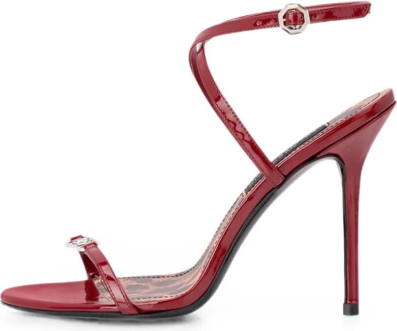 Philipp Plein 11 lakleren sandalen met hoge hak Rood - Foto 3