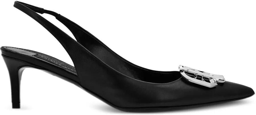 Philipp Plein 50 mm Gothic pumps Zwart