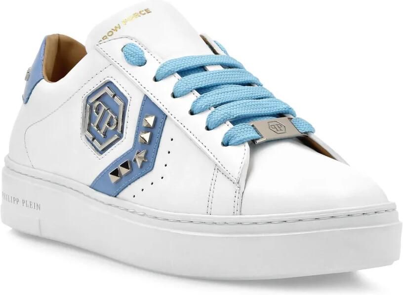 Philipp Plein Arrow leren sneakers Wit - Foto 3