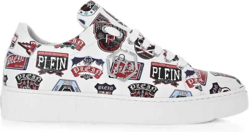 Philipp Plein Carson Patches sneakers Wit