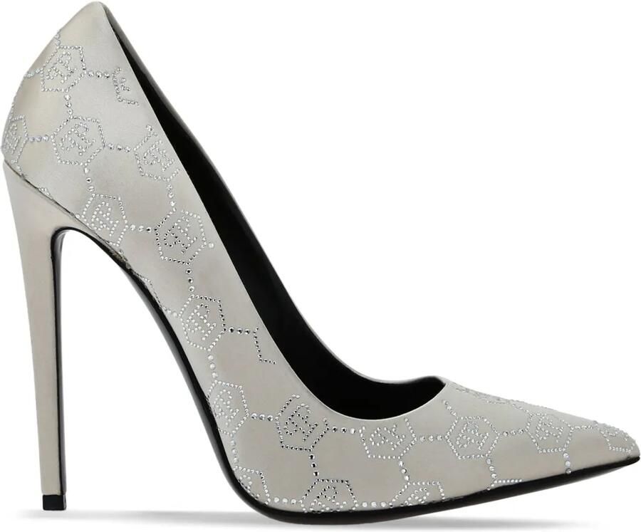 Philipp Plein Decolleté pumps met stras Beige