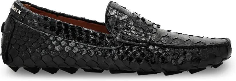 Philipp Plein Driver mocassins Zwart