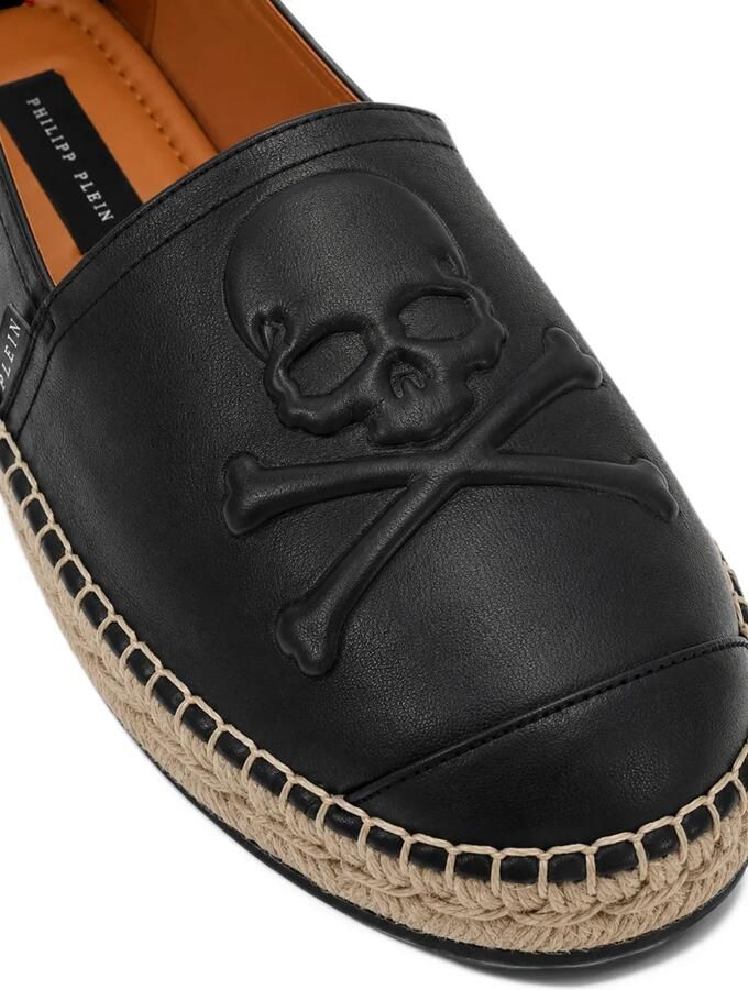 Philipp Plein Espadrillas van nappa leer Zwart - Foto 2