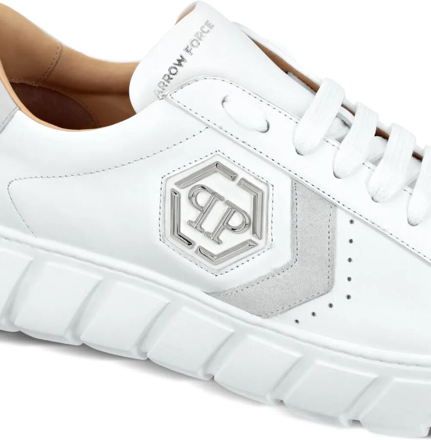 Philipp Plein Hexagon low-top sneakers Wit - Foto 2