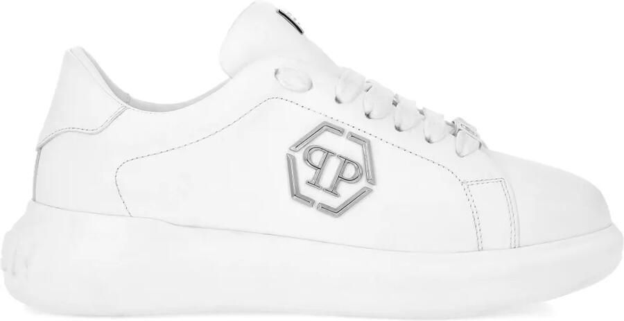 Philipp Plein Hexagon low-top sneakers Wit