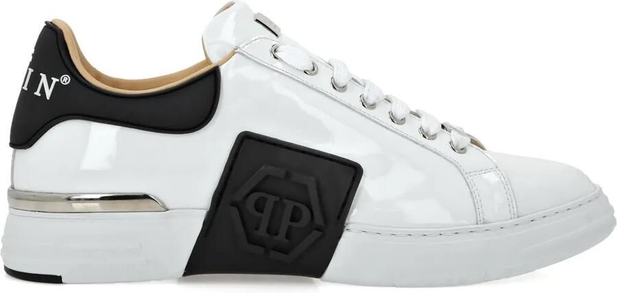 Philipp Plein Hexagon low-top sneakers Wit