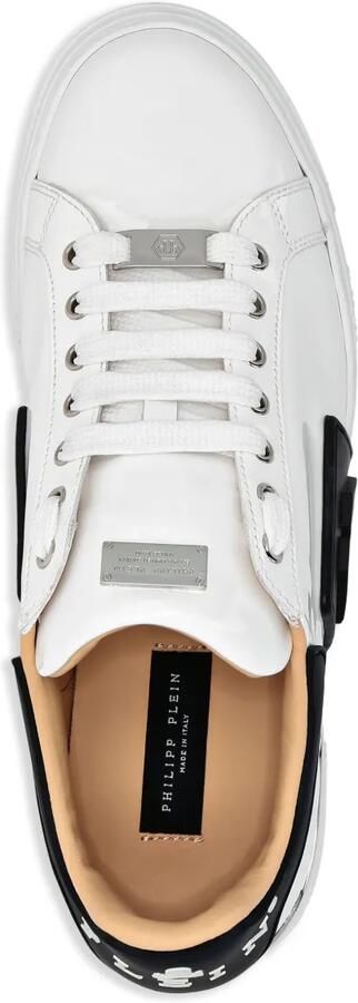 Philipp Plein Hexagon low-top sneakers Wit - Foto 4