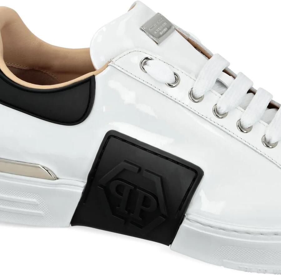 Philipp Plein Hexagon low-top sneakers Wit - Foto 2