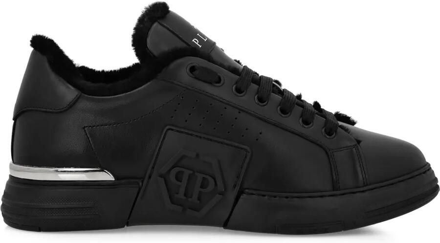 Philipp Plein Hexagon low-top sneakers Zwart