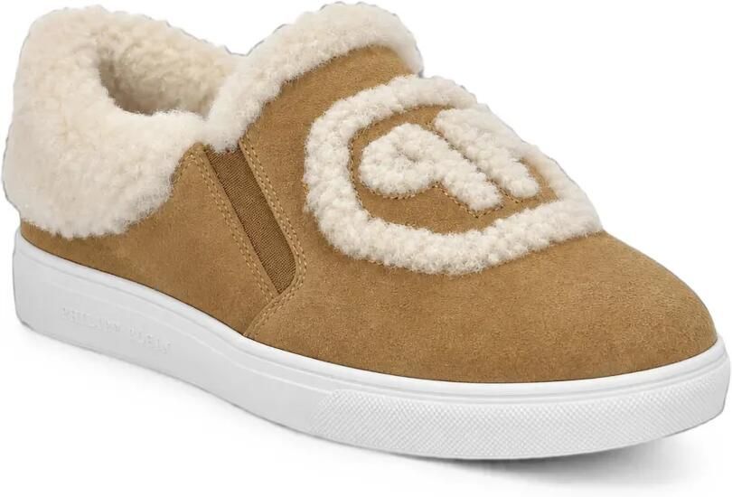 Philipp Plein Hexagon sneakers met lammy afwerking Bruin - Foto 3