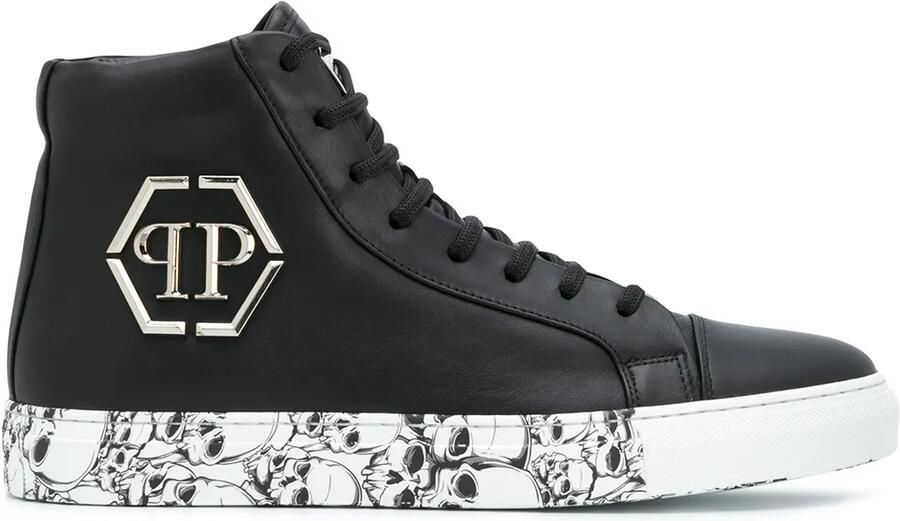 Philipp Plein High-top sneakers Zwart