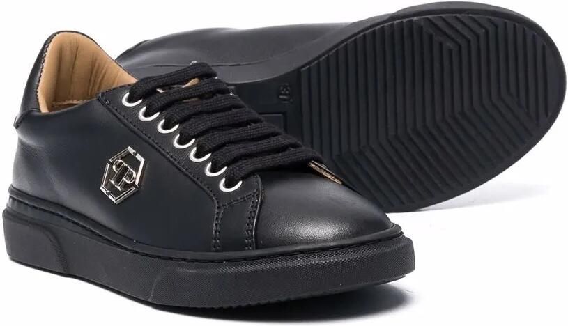 Philipp Plein Junior Hexagon low-top sneakers Zwart - Foto 3