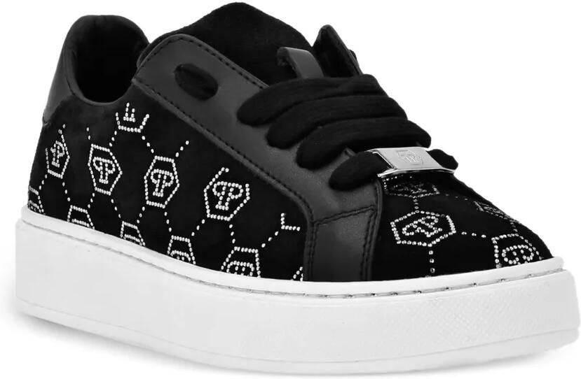 Philipp Plein Junior Hexagon sneakers Zwart