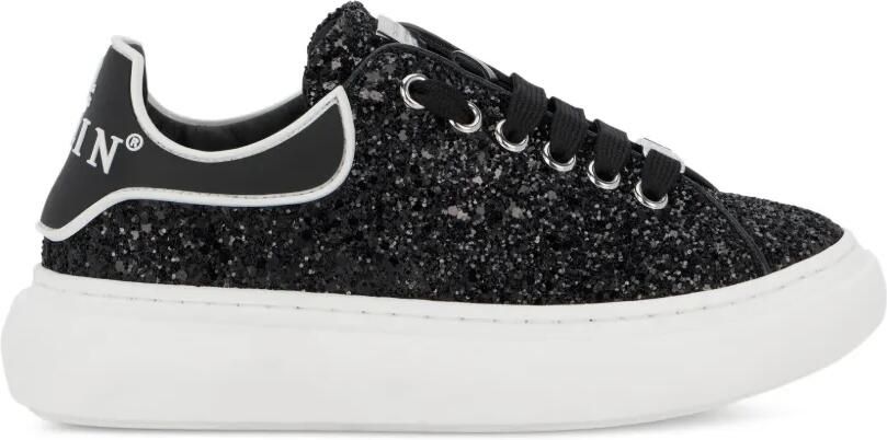 Philipp Plein Junior Low-top sneakers Zwart
