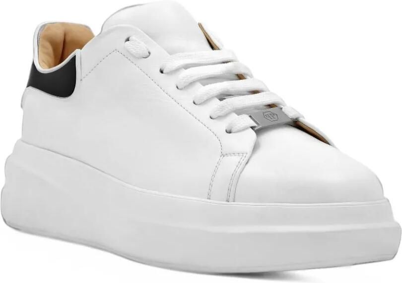 Philipp Plein leather low-top sneakers Megastar Wit - Foto 3