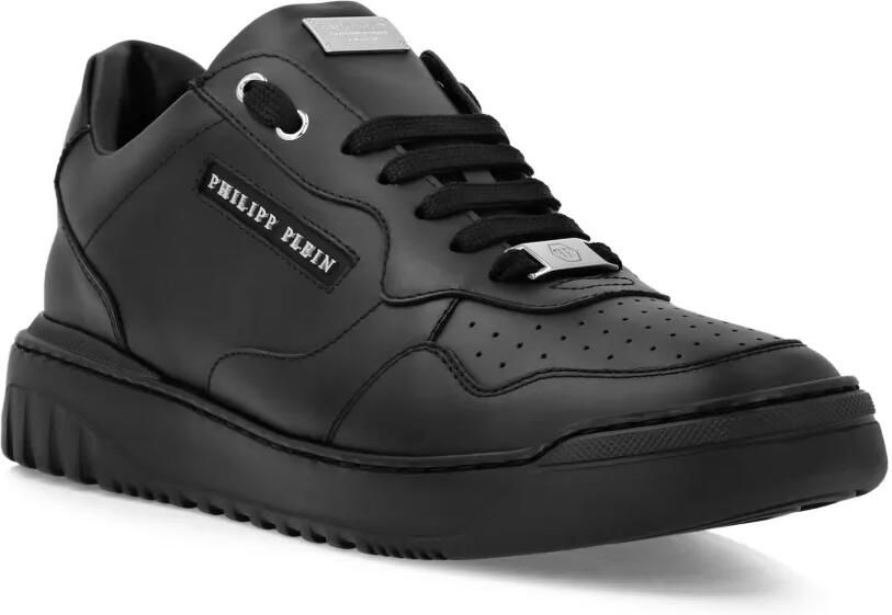 Philipp Plein Leren sneakers Zwart - Foto 3