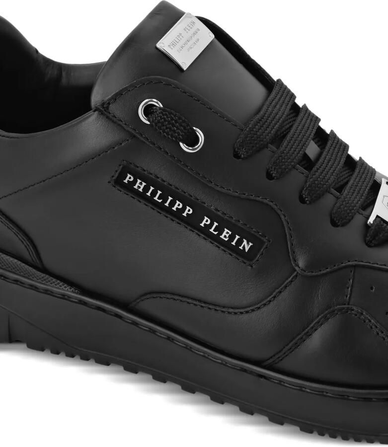 Philipp Plein Leren sneakers Zwart - Foto 2