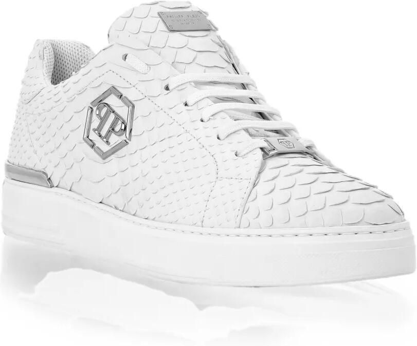 Philipp Plein Lo-top sneakers met python-effect Wit - Foto 2
