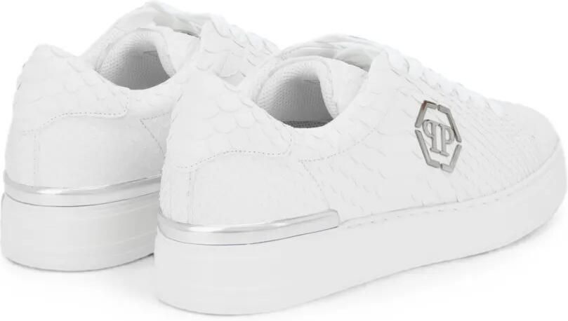Philipp Plein Lo-top sneakers met python-effect Wit - Foto 3