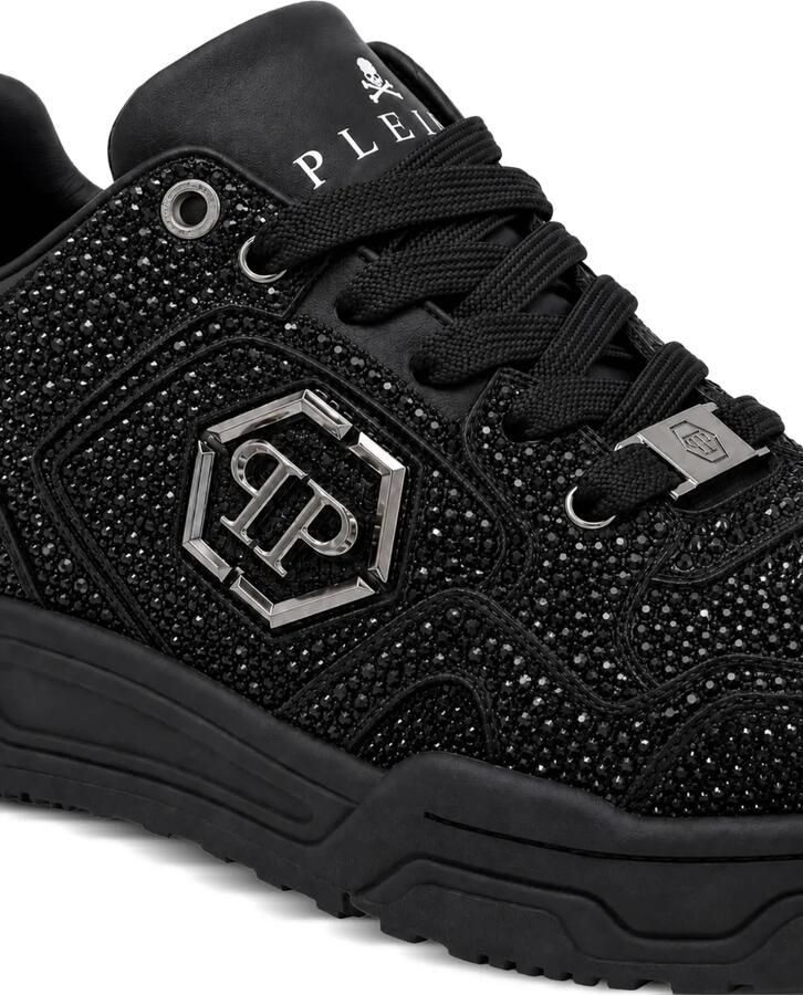 Philipp Plein Low-Top Predator V2 sneakers met stras Zwart - Foto 2
