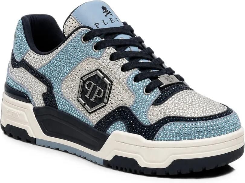 Philipp Plein LOW-TOP Predator V2 Strass sneakers Blauw - Foto 3
