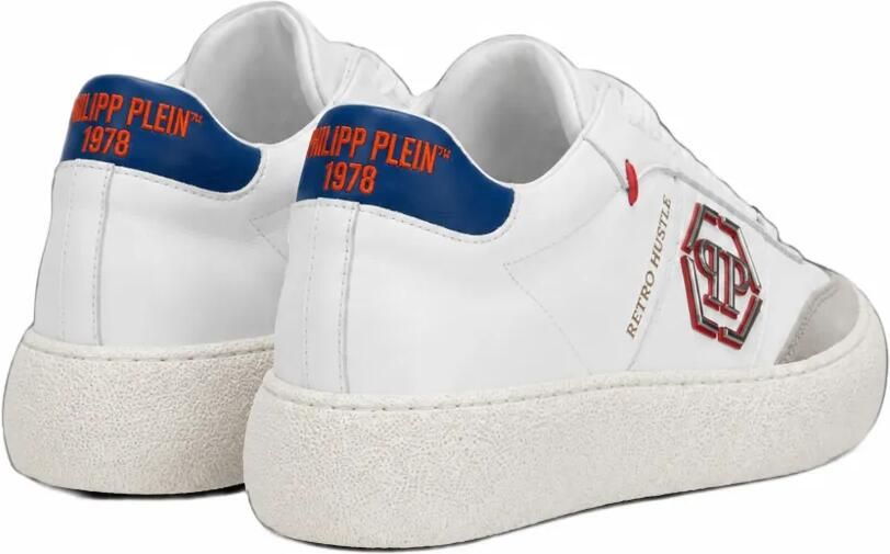 Philipp Plein Low-top Retro Hustle sneakers Wit