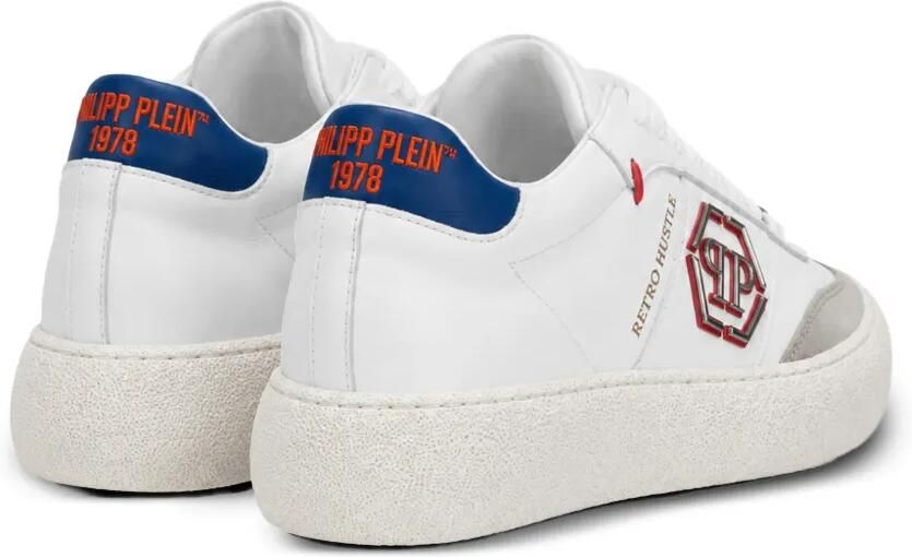 Philipp Plein Low-top Retro Hustle sneakers Wit - Foto 3
