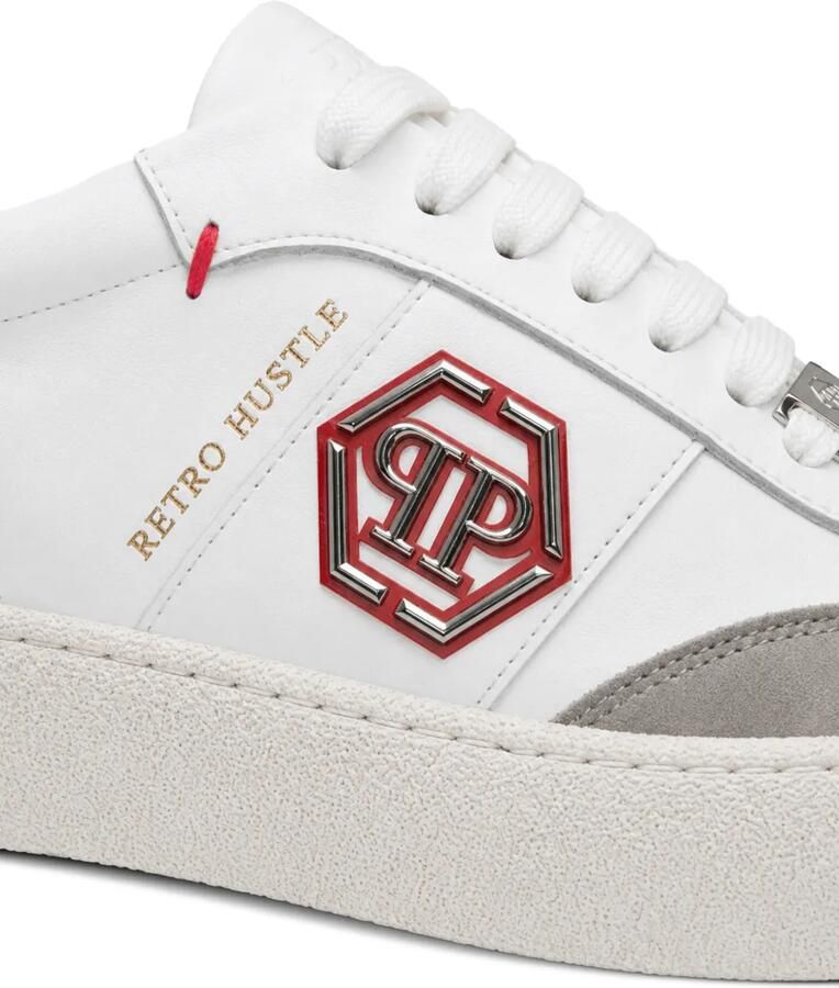 Philipp Plein Low-top Retro Hustle sneakers Wit - Foto 2