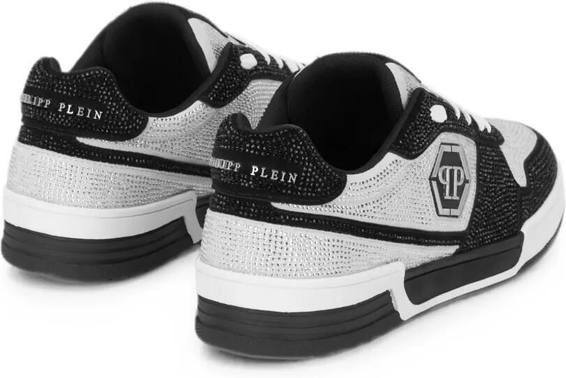 Philipp Plein Low-top sneakers P-FORCE 78 stras Zilver - Foto 4
