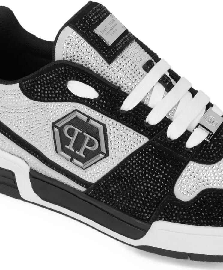 Philipp Plein Low-top sneakers P-FORCE 78 stras Zilver - Foto 2