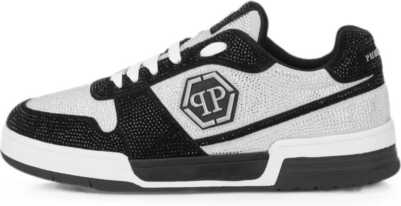 Philipp Plein Low-top sneakers P-FORCE 78 stras Zilver - Foto 5