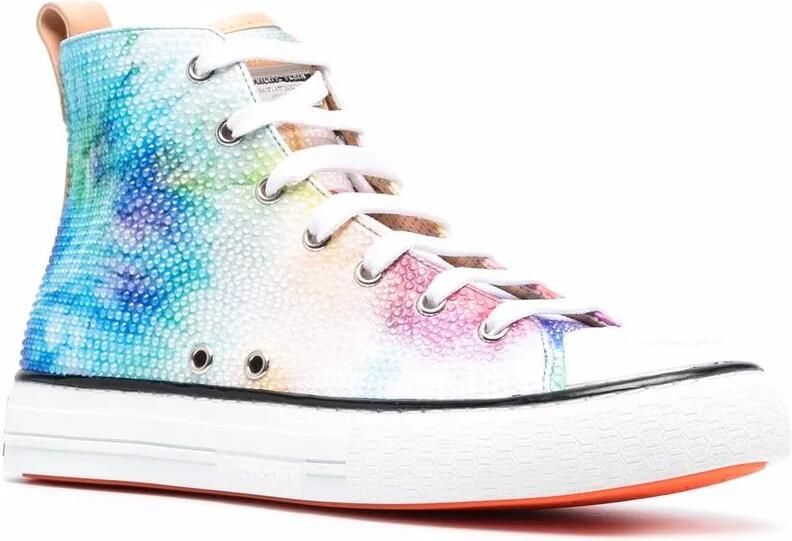 Philipp Plein Megastar high-top sneakers Blauw - Foto 3