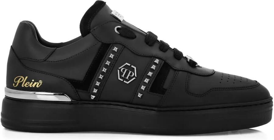 Philipp Plein Mix Cut Studs low-top sneakers Zwart