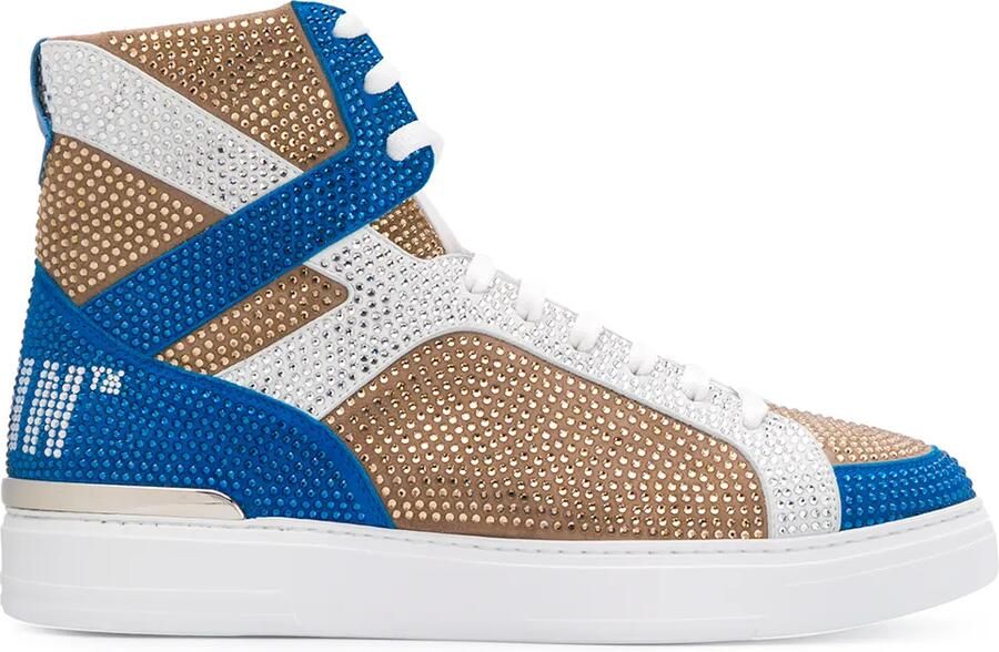 Philipp Plein Money Beast high-top sneakers Bruin
