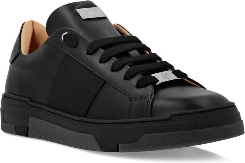 Philipp Plein Monogram low-top sneakers Zwart - Foto 3