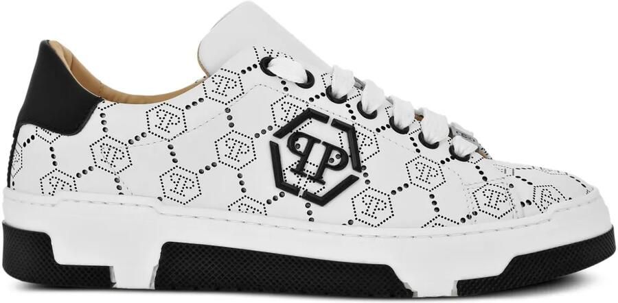 Philipp Plein Monogram sneakers Wit
