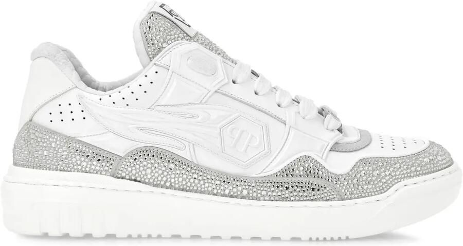 Philipp Plein Moon Walker low-top sneakers Wit