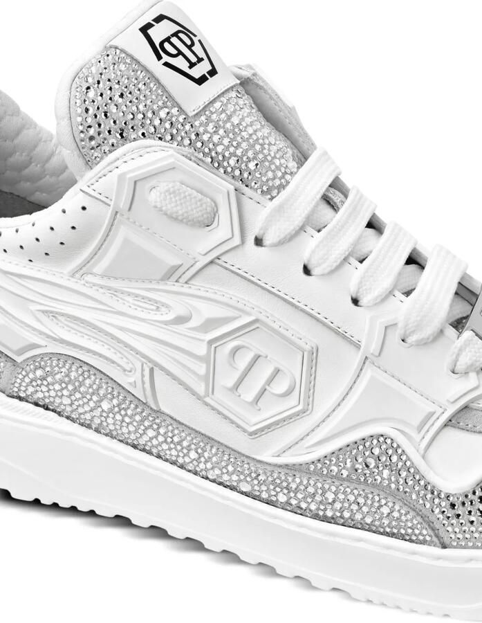 Philipp Plein Moon Walker low-top sneakers Wit - Foto 2