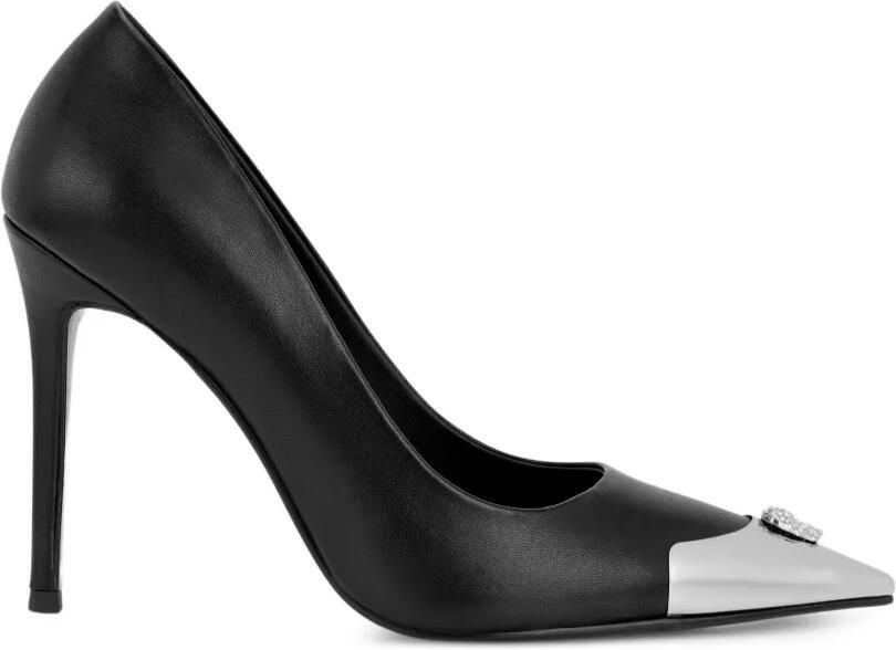 Philipp Plein Nappa Decollete Skull pumps Zwart